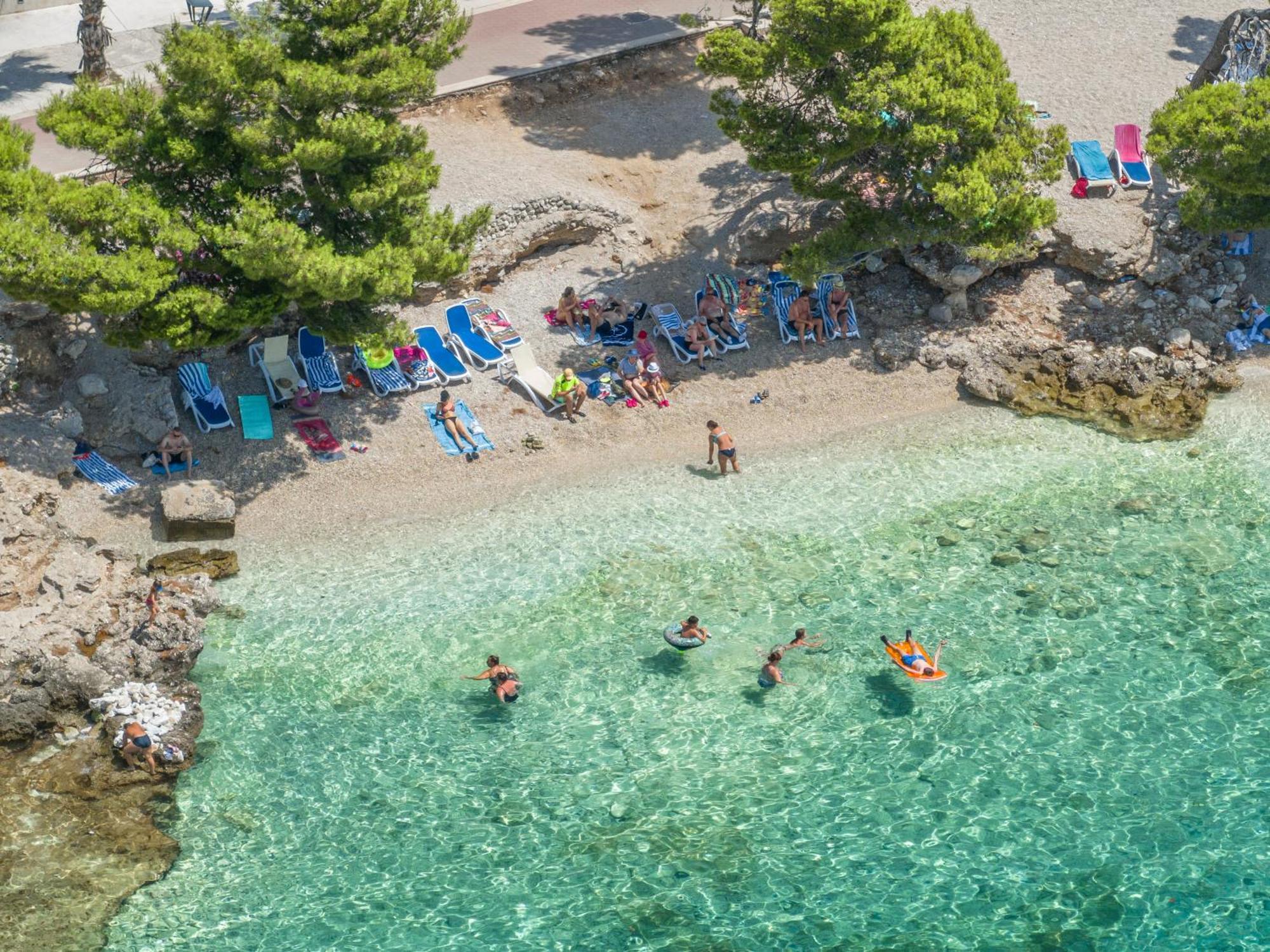 Romana Beach Resort Makarská Exteriér fotografie